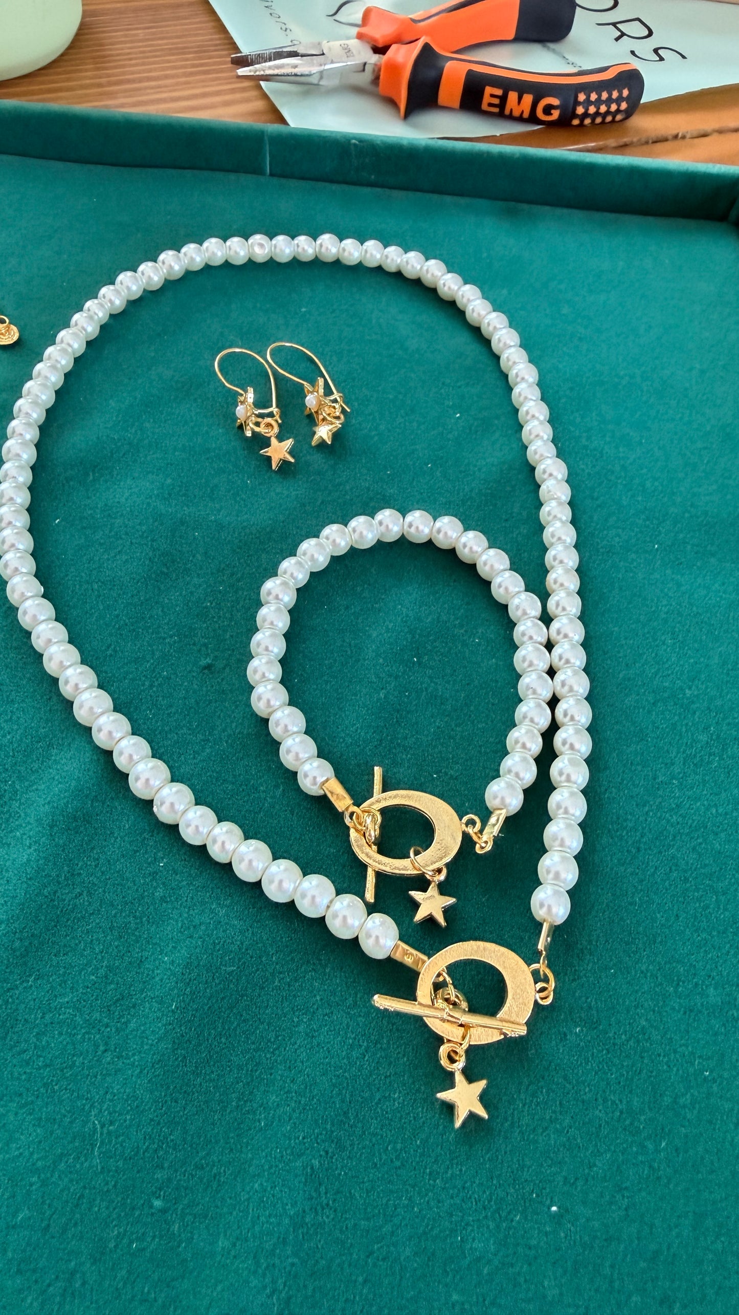 Astrelle İnci Set
