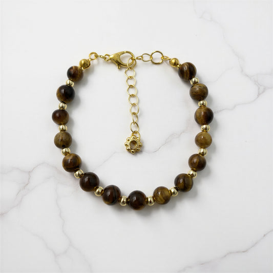 Inner Strength – Kaplan Gözü Doğal Taş Bileklik